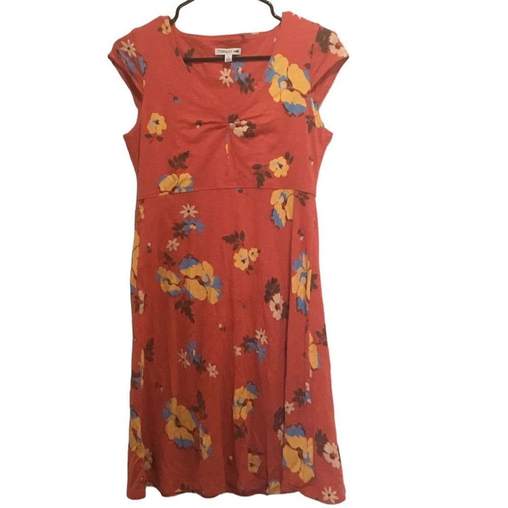 Rosemarie floral Print cap sleeve dress